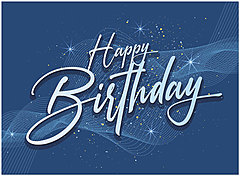 Executive Blue Birthday A2911U-Y